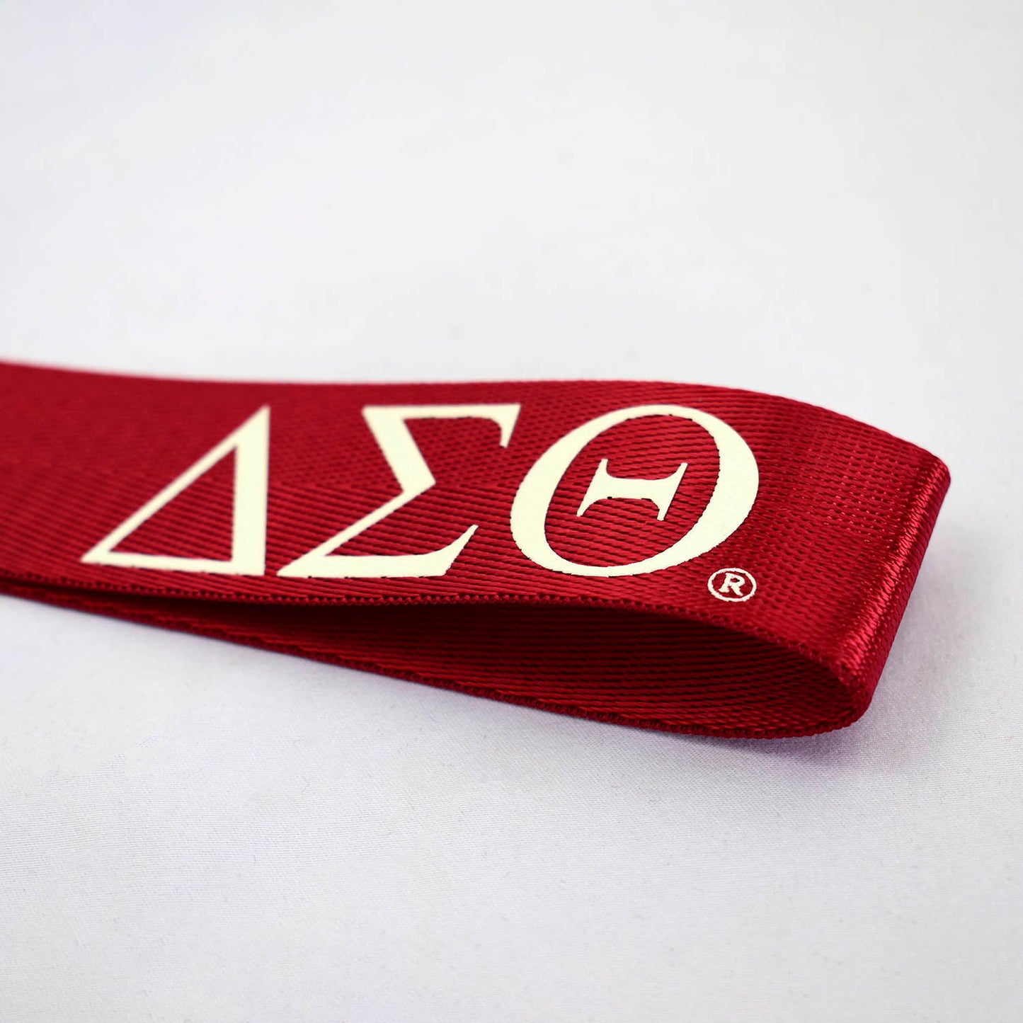 Delta Sigma Theta Keychain- Hands-Free Wristlet Lanyard Style