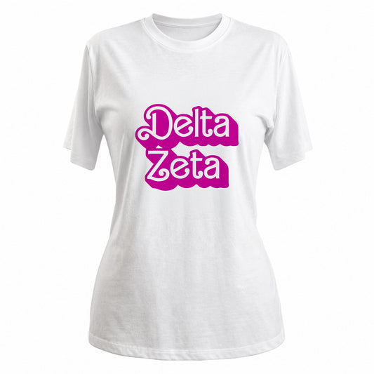 Delta Zeta Retro Dolly Relaxed Fit T-Shirt