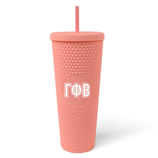 Gamma Phi Beta Studded Tumbler