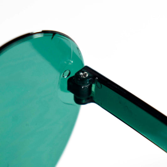 Alpha Sigma Tau Sunglasses — Heart Shaped Sunglasses Printed With AST Logo