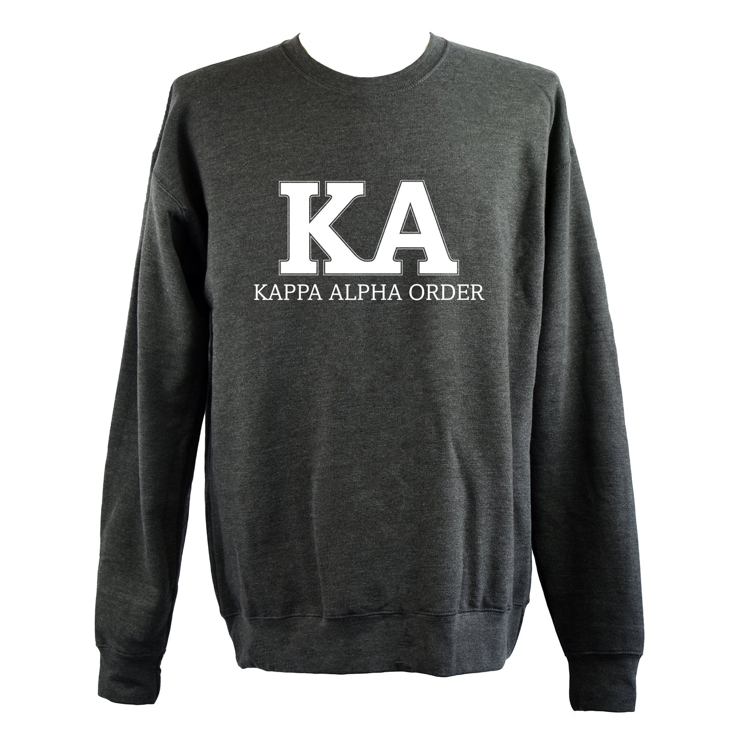Kappa Alpha Sweatshirt- Crewneck Fraternity Varsity Letters Design