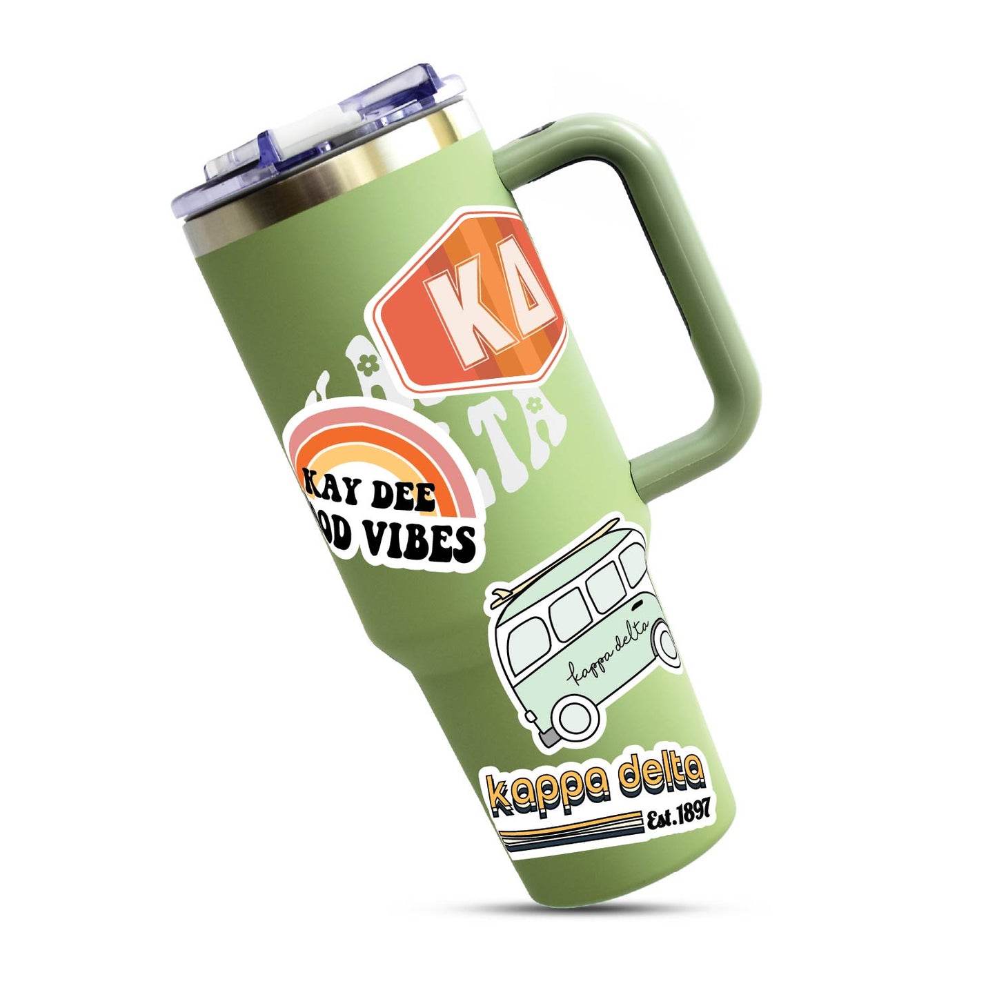 Kappa Delta <br> Retro Sticker Sheet