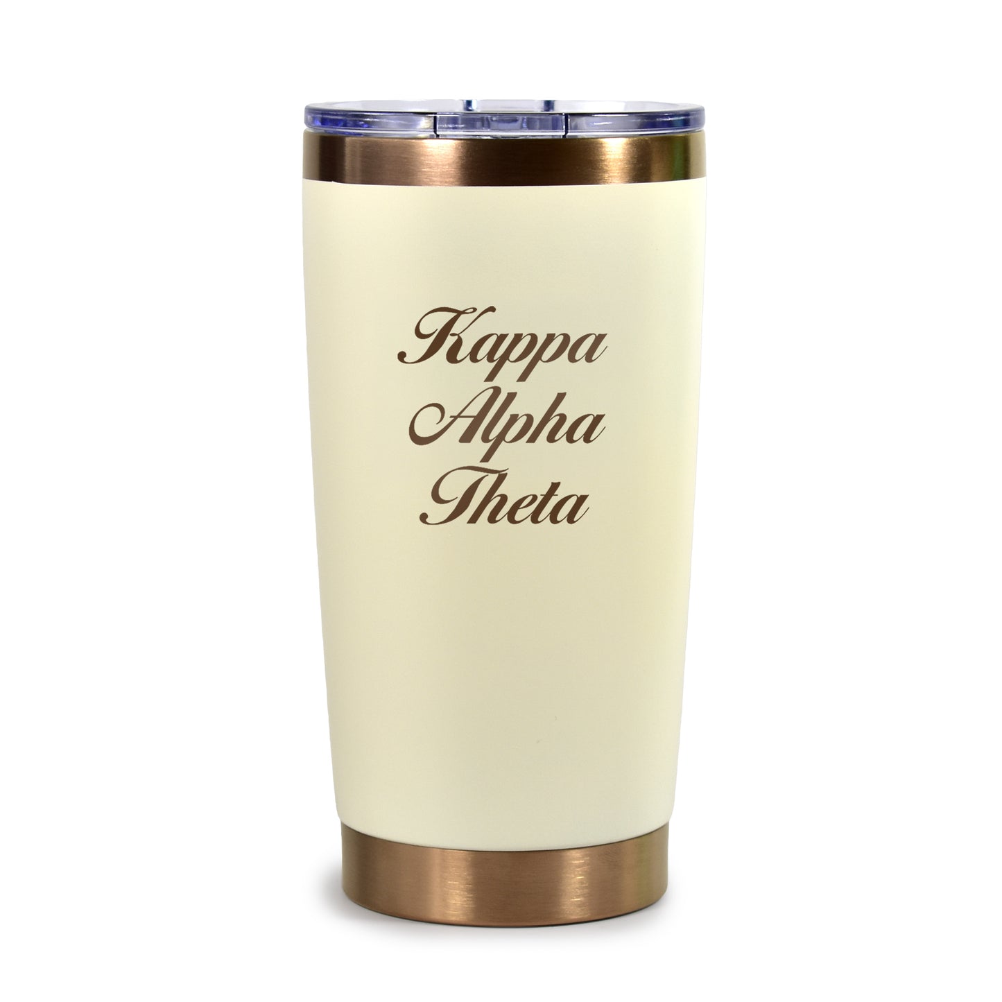 Kappa Alpha Theta 20 oz. Insulated Tumbler with Sorority Name