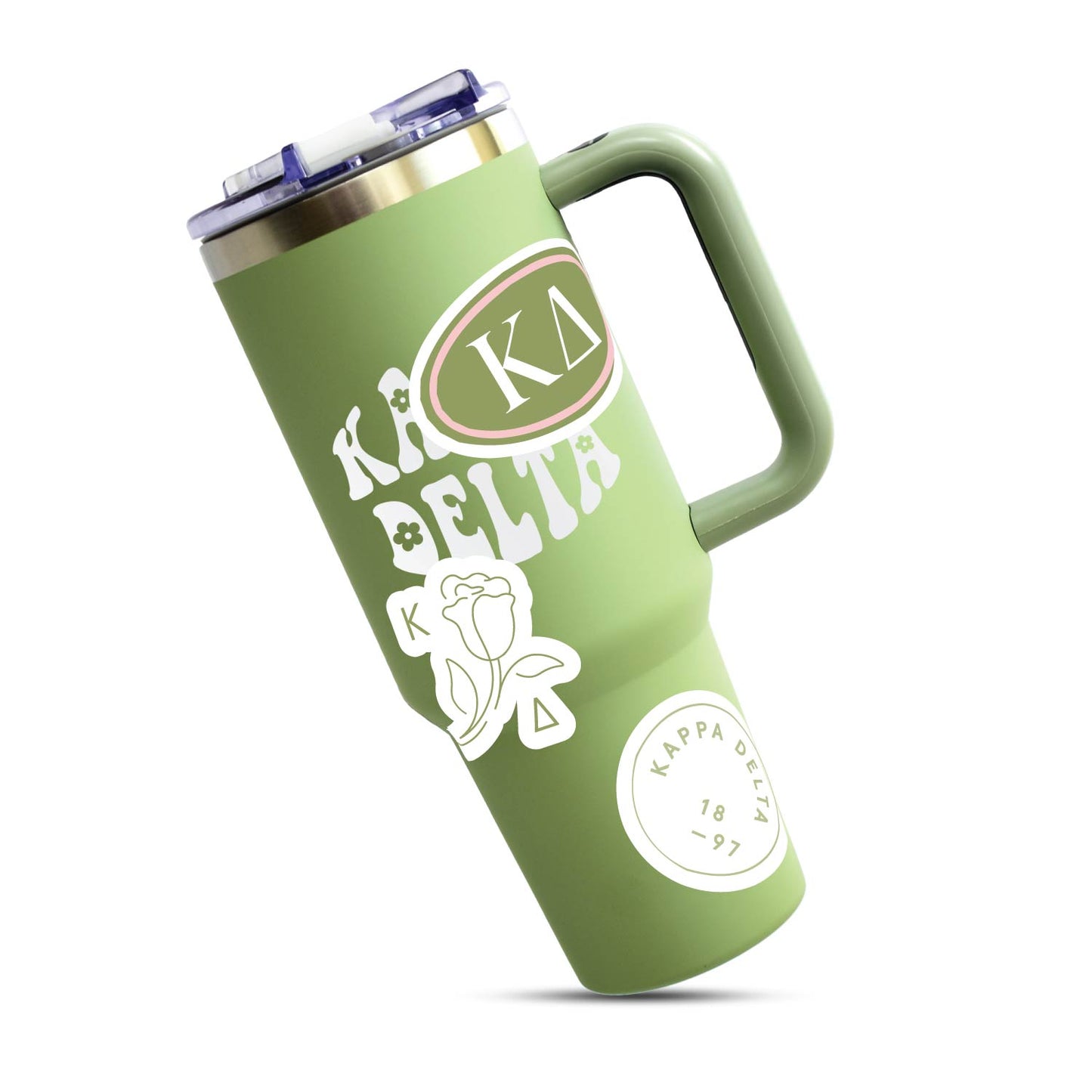 Kappa Delta Sorority Sticker Sheet- Brand Focus