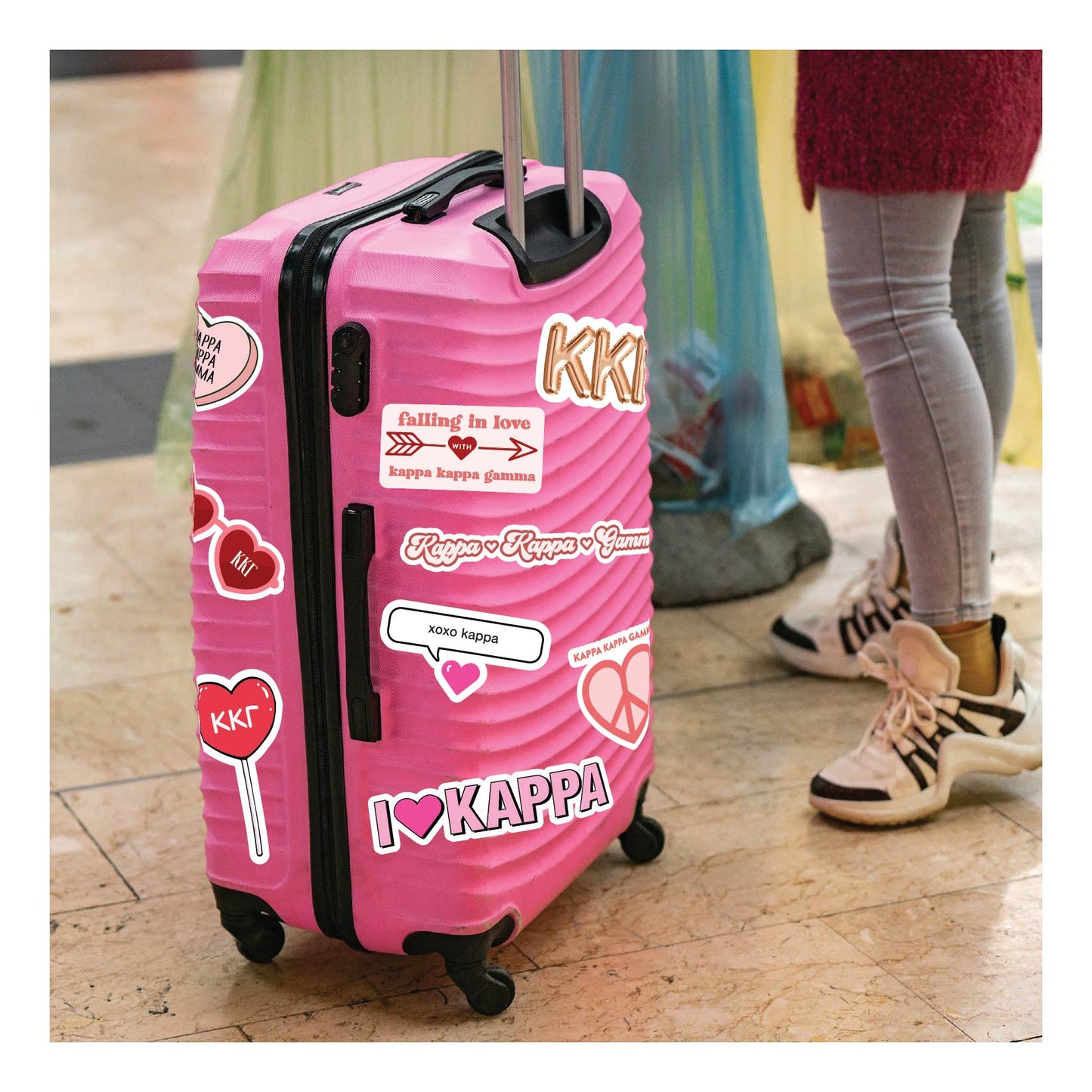 Kappa Kappa Gamma- Sticker Sheet- Love Theme