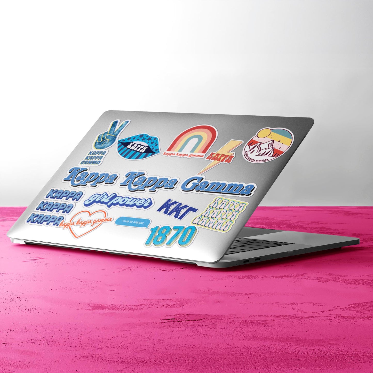 Kappa Kappa Gamma Girl Power Sticker Sheet