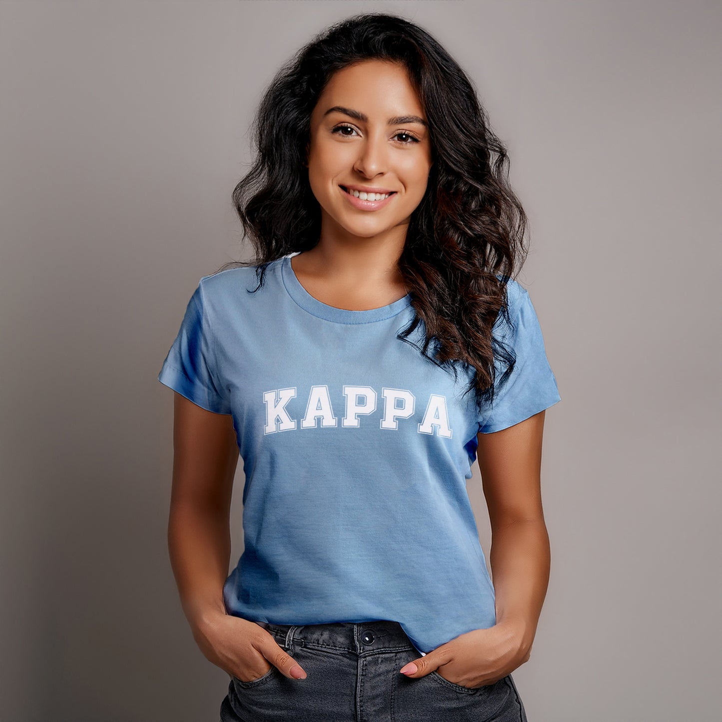 Kappa Kappa Gamma Sorority T-Shirt- Varsity Design
