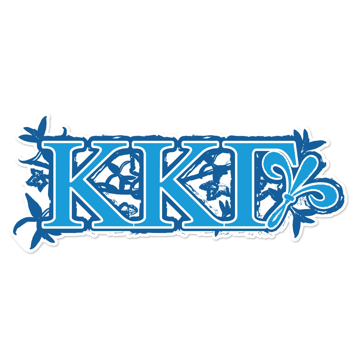 Kappa Kappa Gamma Laptop Jumbo Sticker/Decal