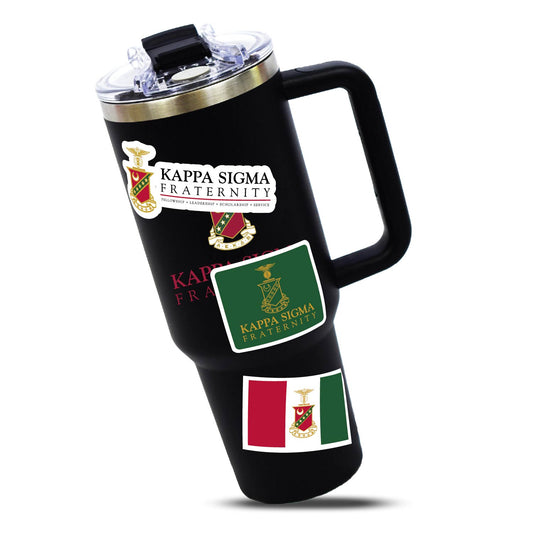 Kappa Sigma Fraternity Brand Focus Sticker Sheet