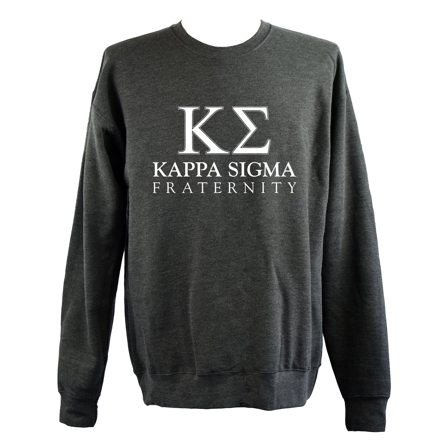 Kappa Sigma Sweatshirt- Crewneck Fraternity Varsity Letters Design