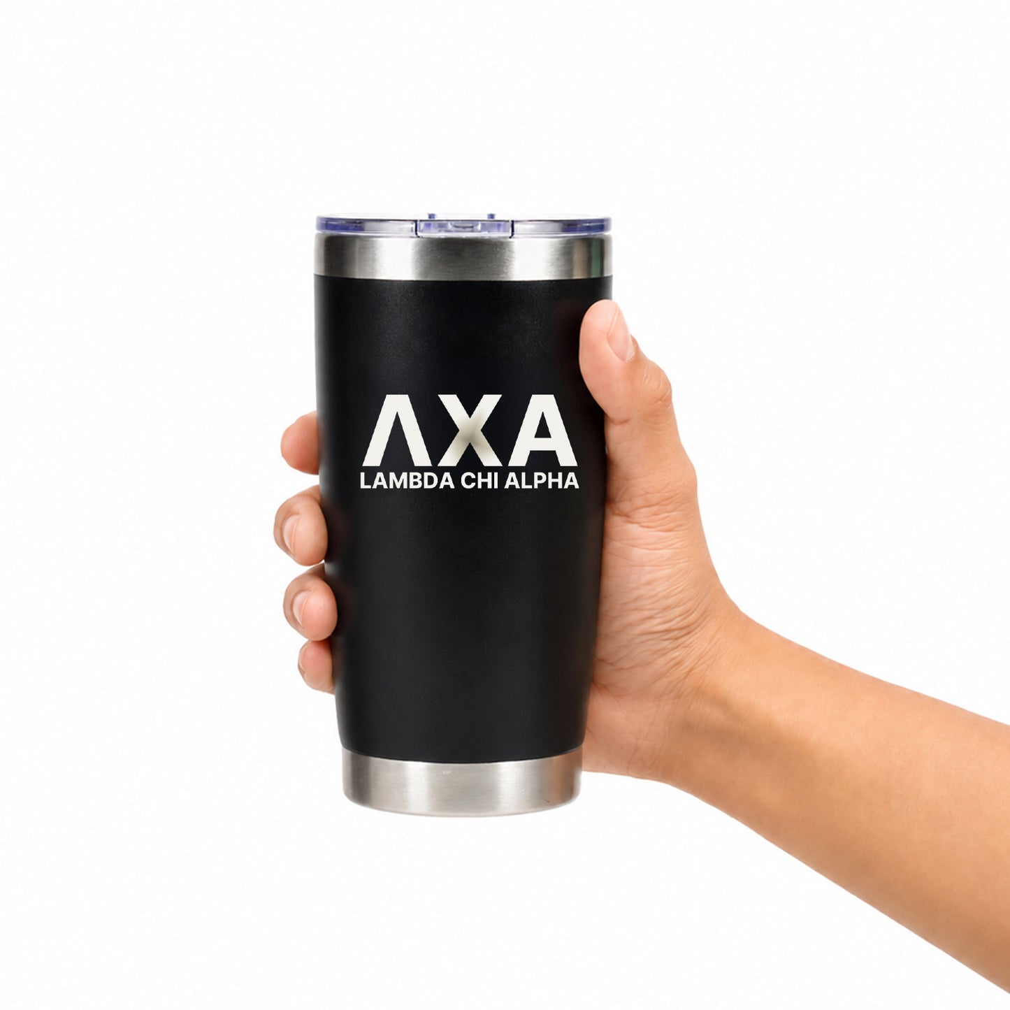 Lambda Chi Alpha 20 oz. Insulated Tumbler with Greek Letters