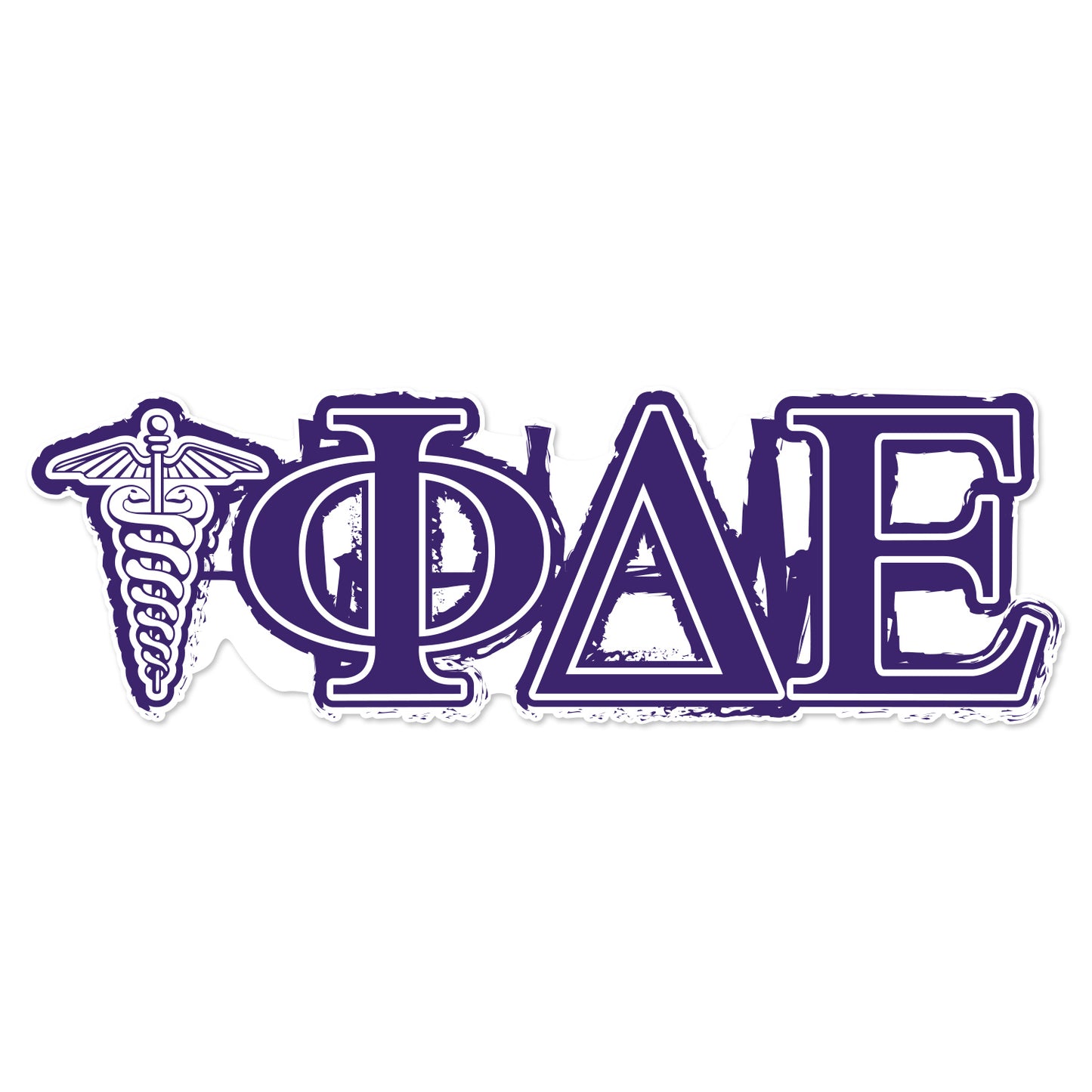 Phi Delta Epsilon Laptop Jumbo Sticker/Decal