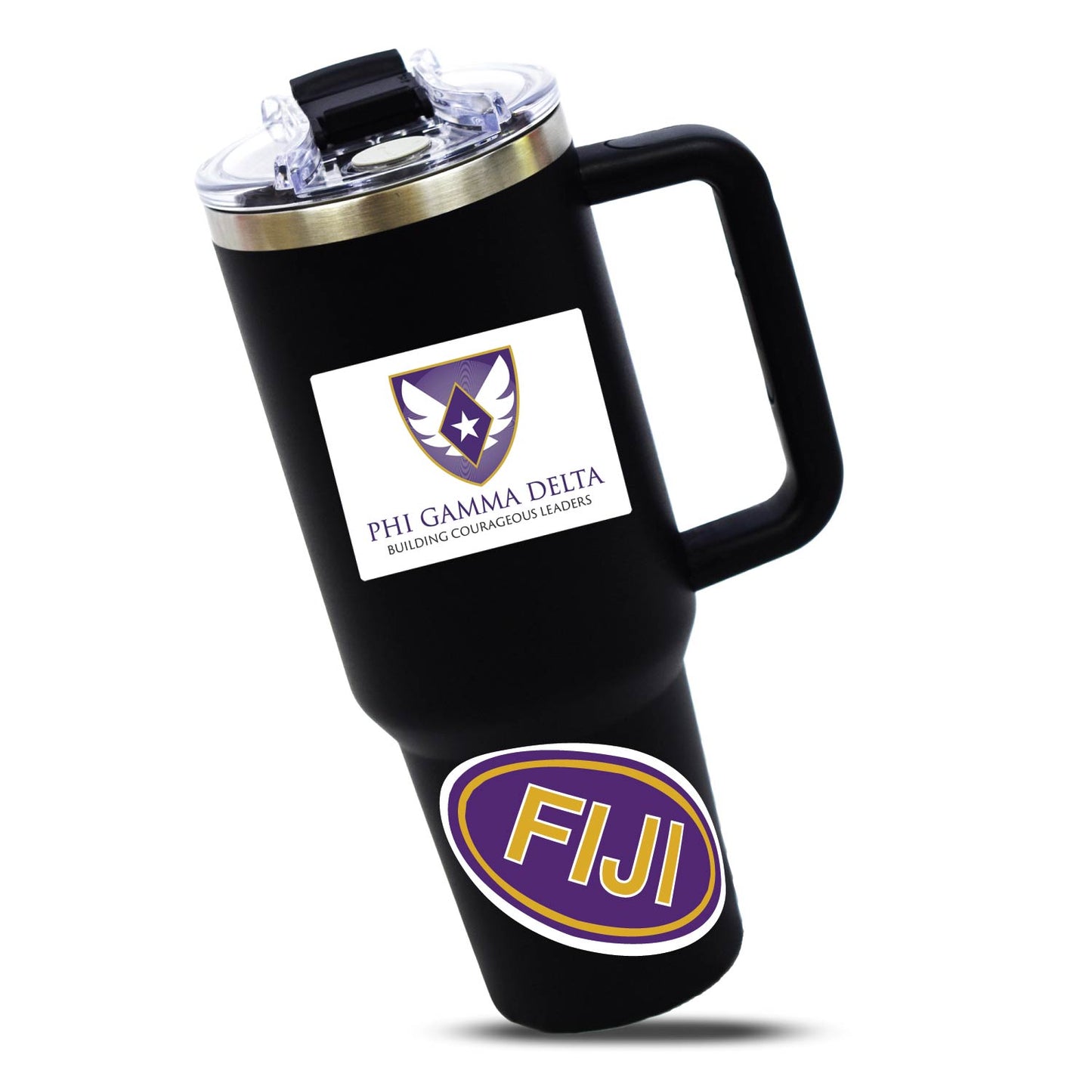 Phi Gamma Delta Fraternity Sticker Sheet- Brand Focus