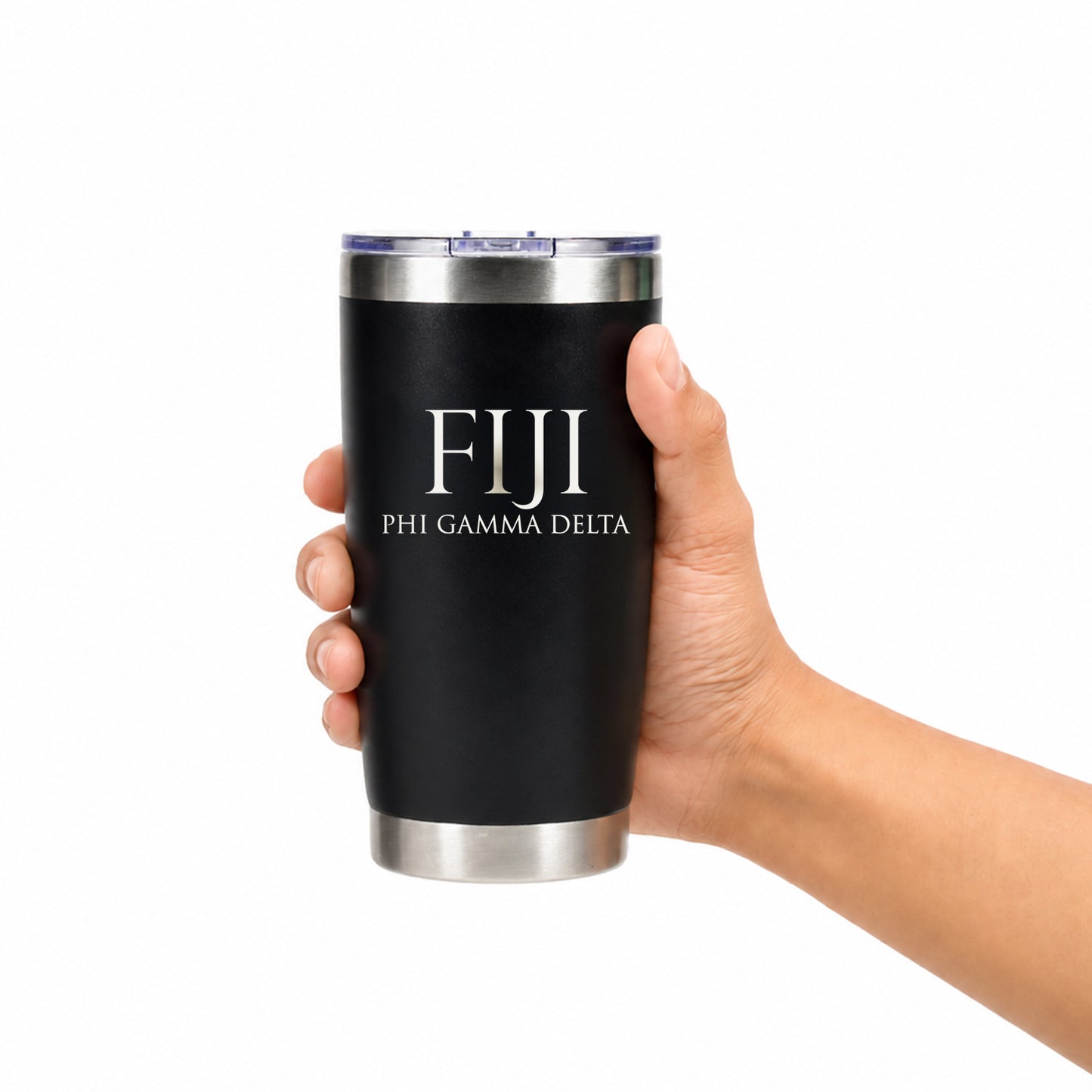 Phi Gamma Delta 20 oz. Insulated Tumbler with Greek Letters