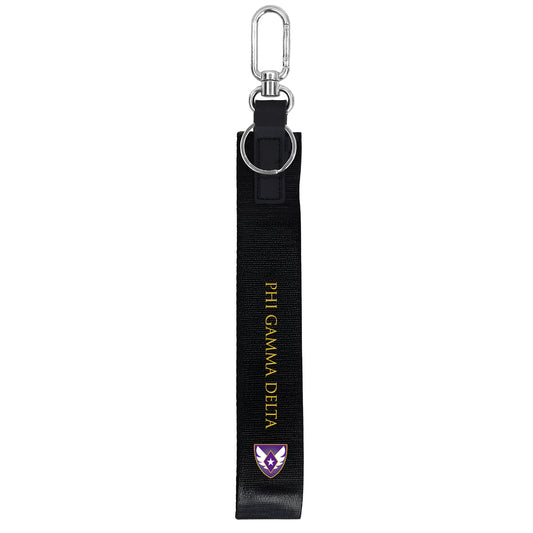 Phi Gamma Delta Fraternity Keychain- Hands-Free Lanyard Style