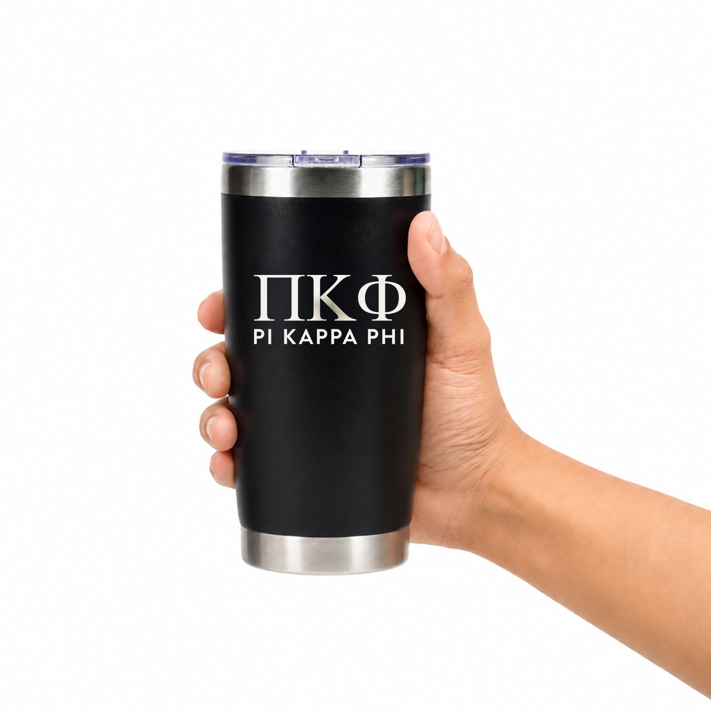 Pi Kappa Phi 20 oz. Insulated Tumbler with Greek Letters