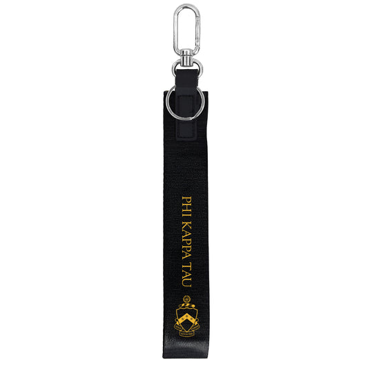 Phi Kappa Tau Fraternity Keychain- Hands-Free Lanyard Style