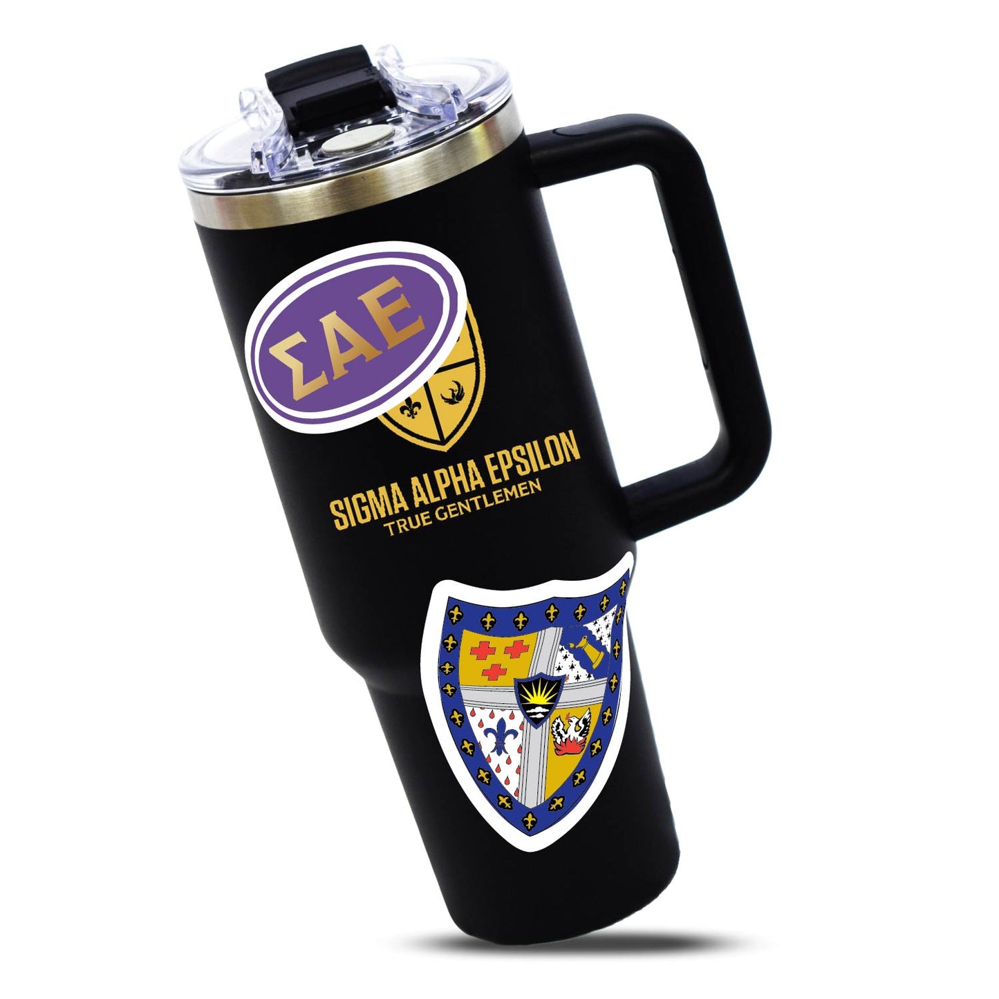 Sigma Alpha Epsilon Fraternity Sticker Sheet- Brand Focus