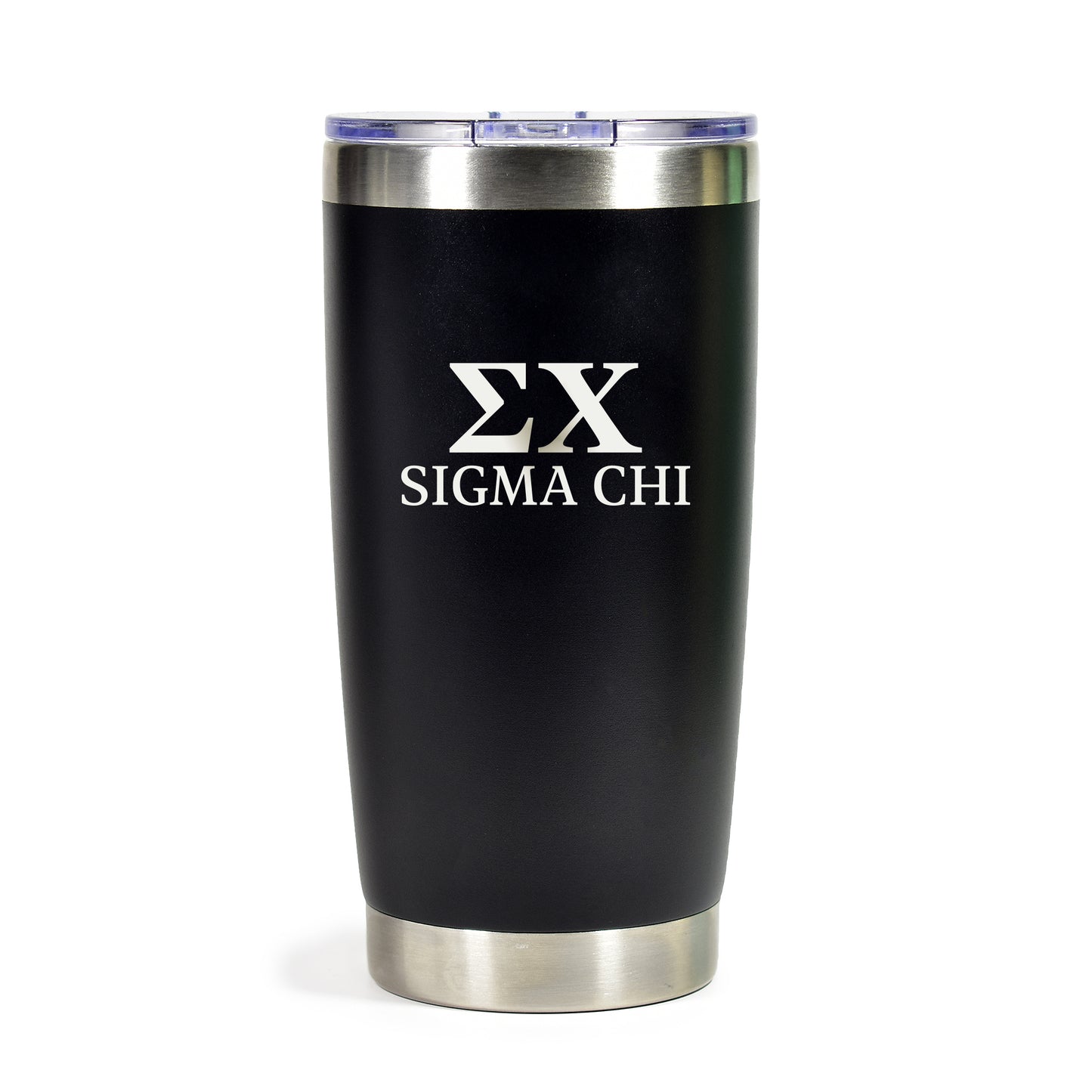 Sigma Chi 20 oz. Insulated Tumbler with Greek Letters