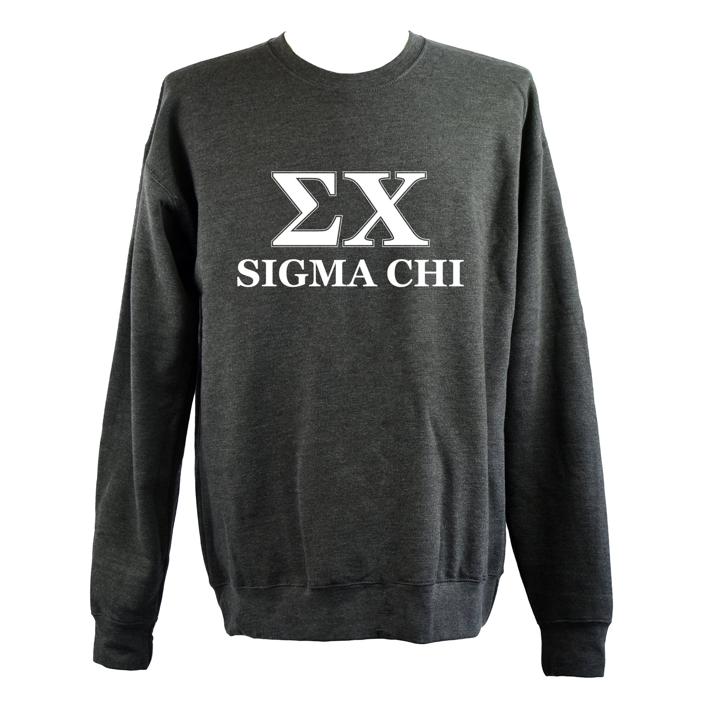 Sigma Chi Sweatshirt- Crewneck Fraternity Varsity Letters Design