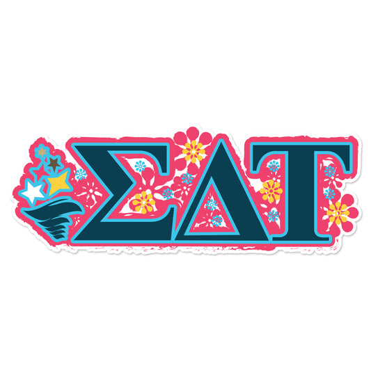 Sigma Delta Tau Laptop Jumbo Sticker/Decal