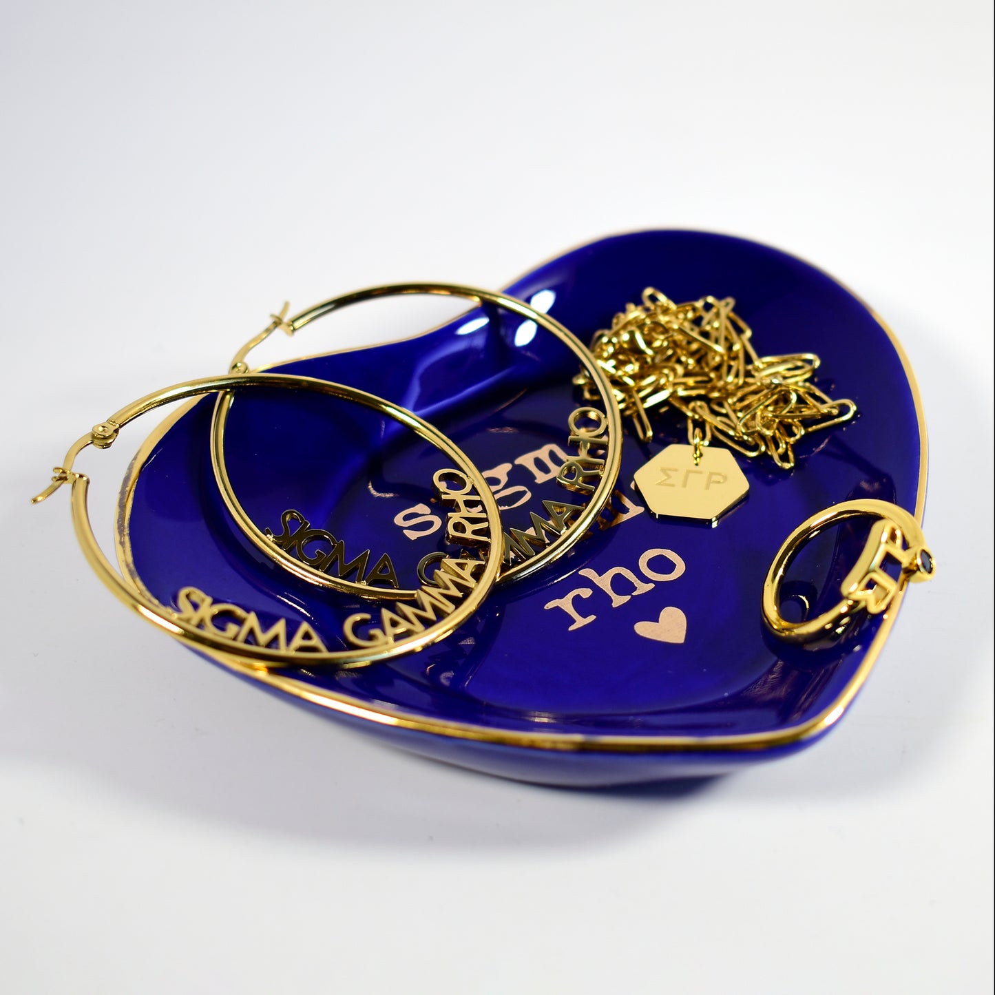 Sigma Gamma Rho Ceramic Ring Dish