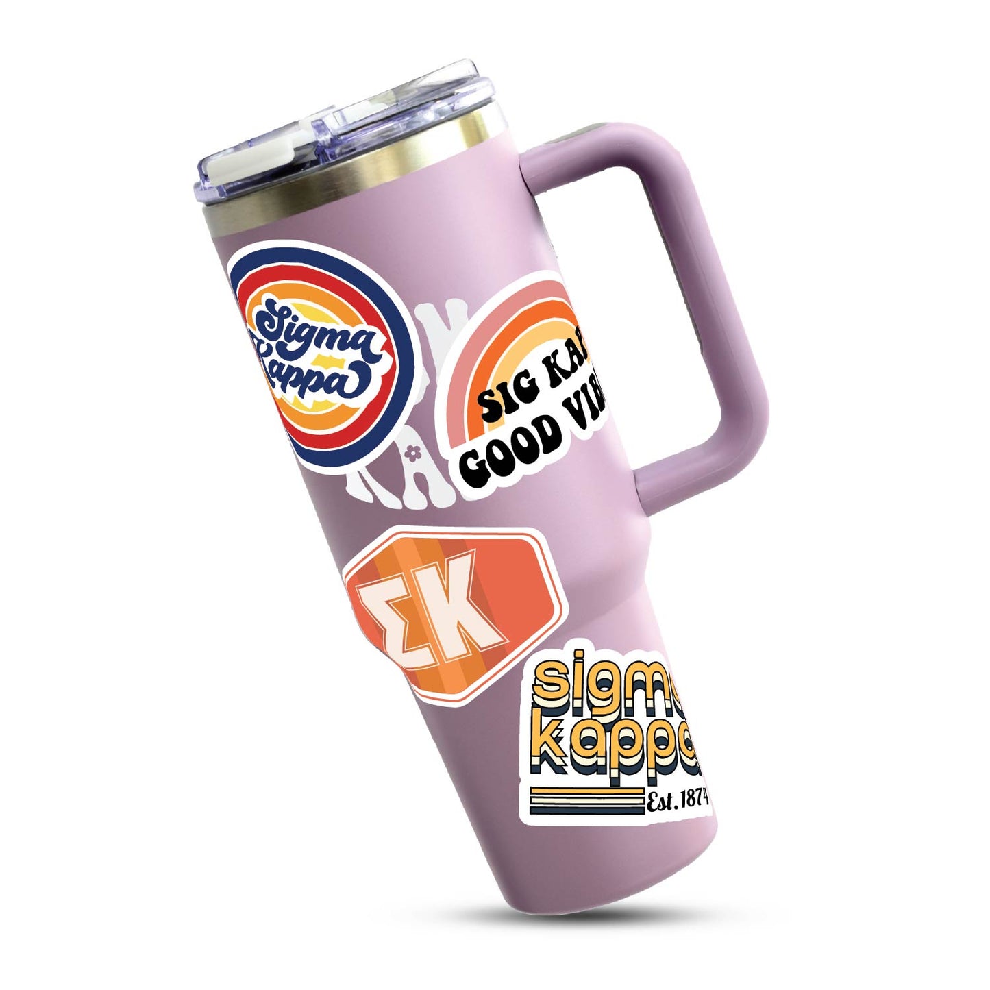 Sigma Kappa <br> Retro Sticker Sheet