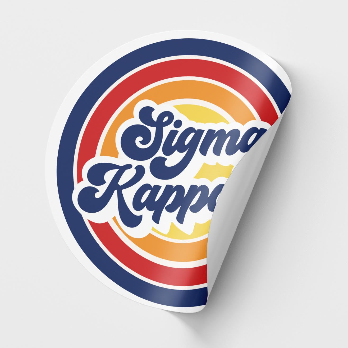 Sigma Kappa <br> Retro Sticker Sheet