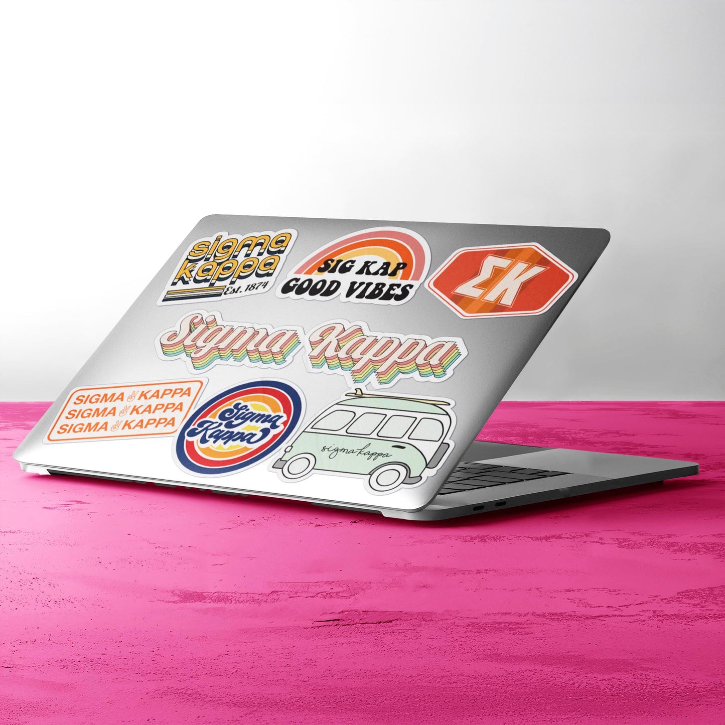 Sigma Kappa <br> Retro Sticker Sheet