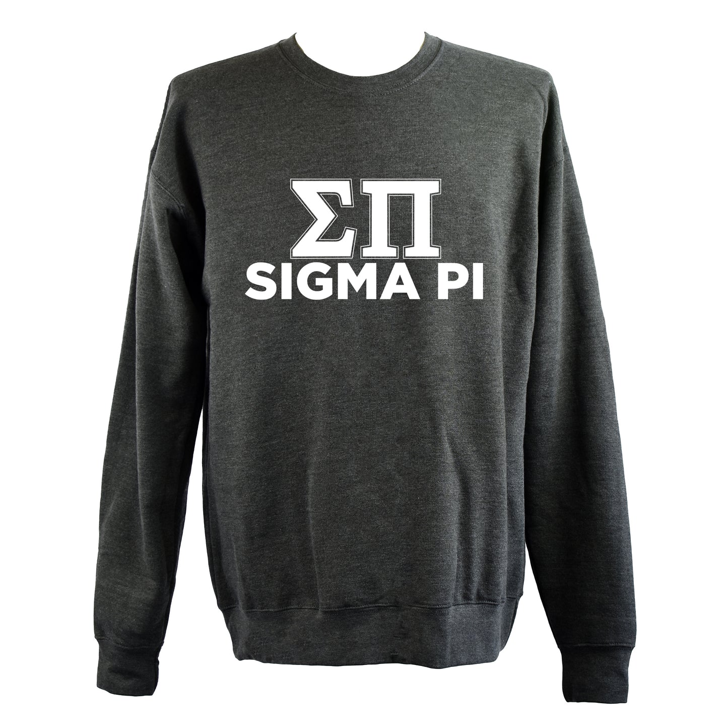 Sigma Pi Sweatshirt- Crewneck Fraternity Varsity Letters Design