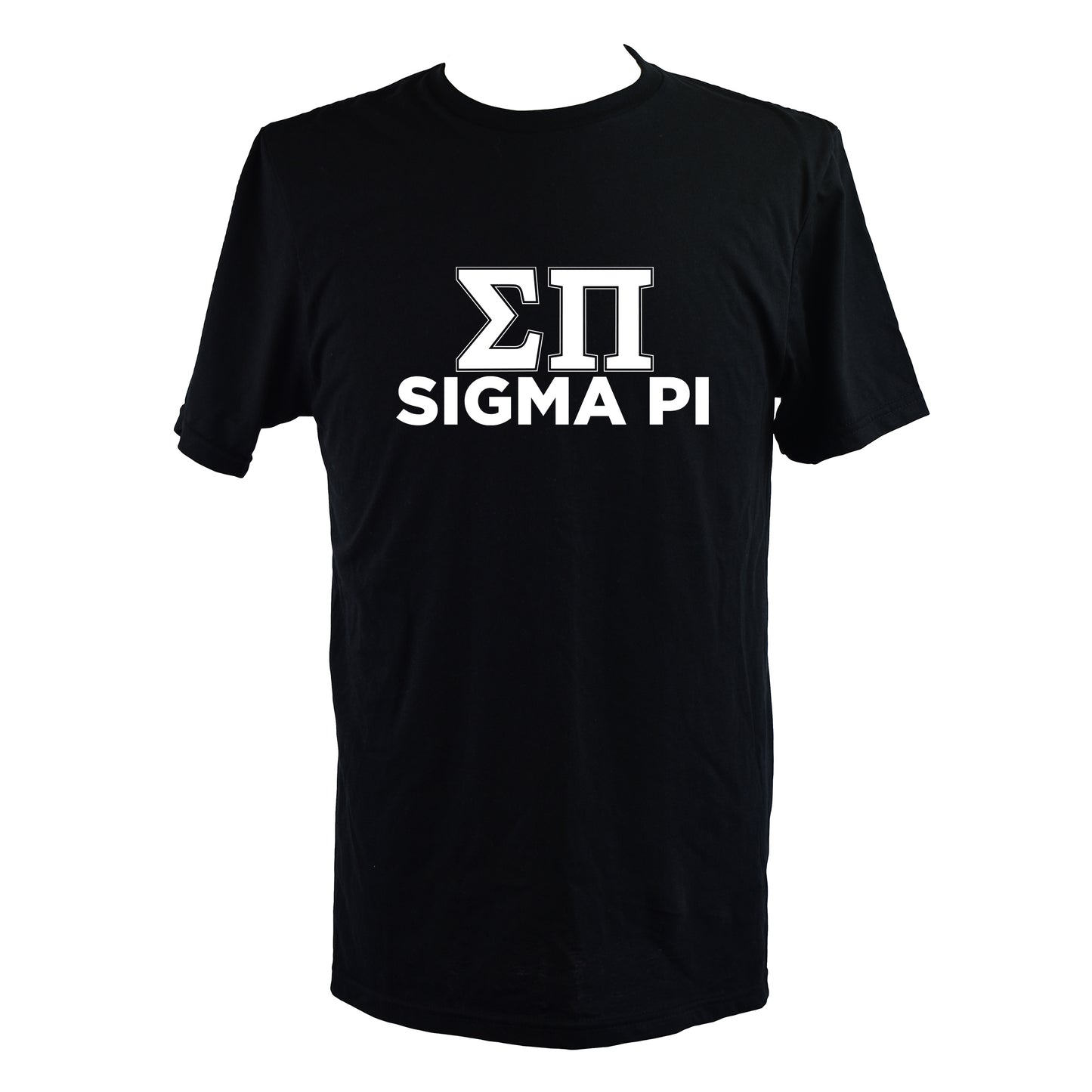 Sigma Pi Fraternity T-Shirt- Varsity Greek Letters Design