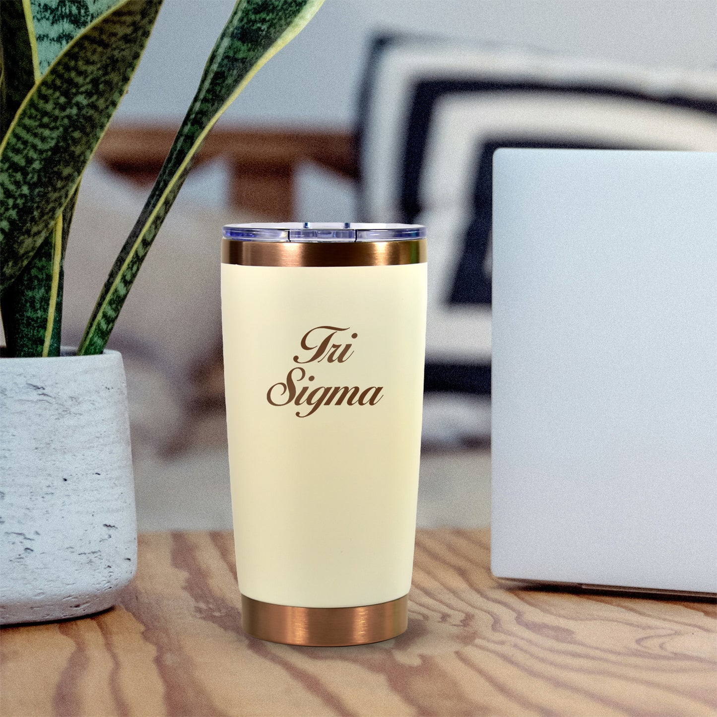 Sigma Sigma Sigma 20 oz. Insulated Tumbler with Sorority Name