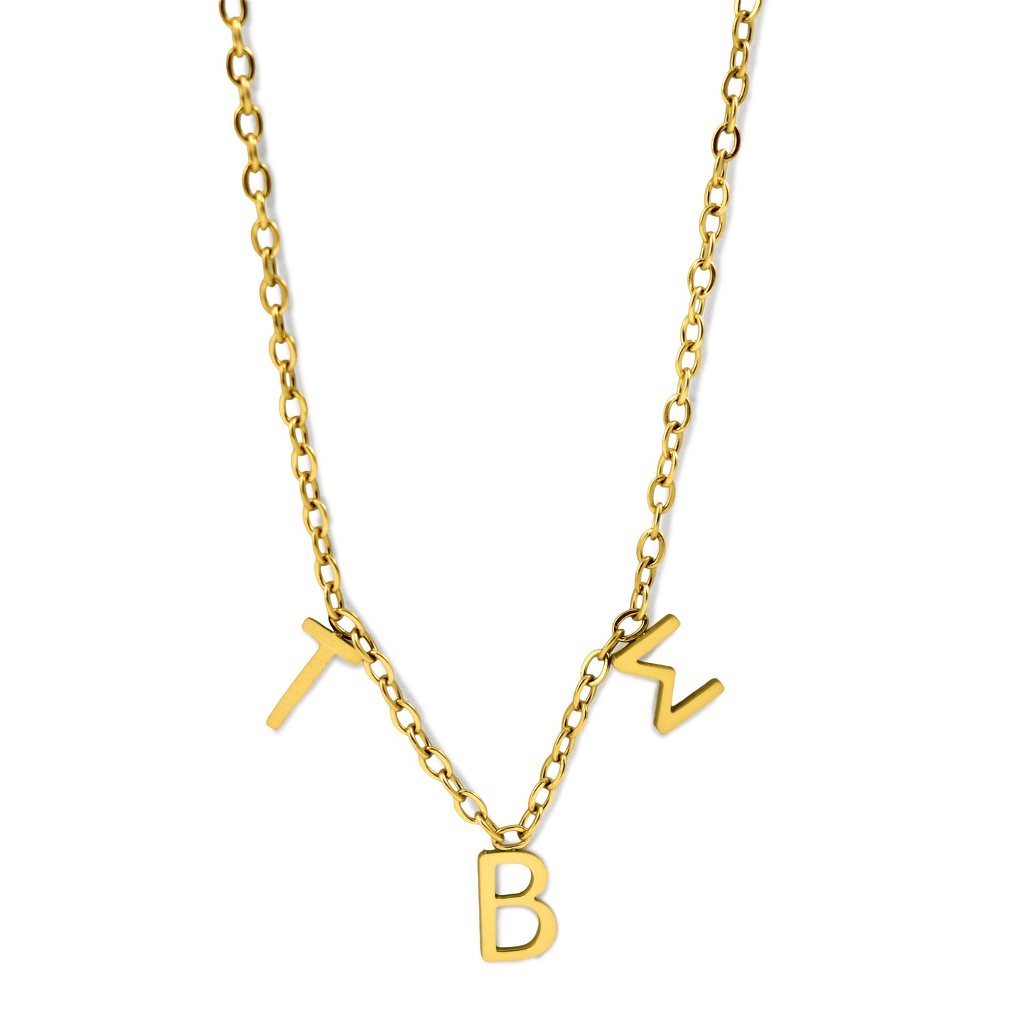 Tau Beta Sigma Name Necklace