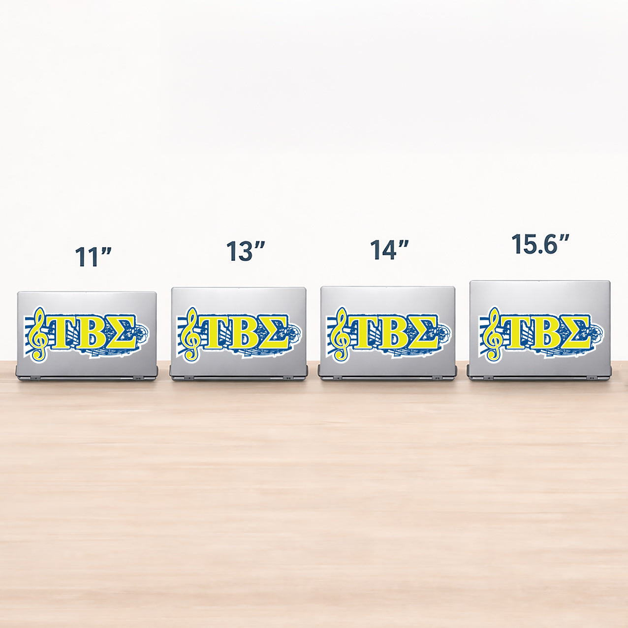 Tau Beta Sigma Laptop Jumbo Sticker/Decal