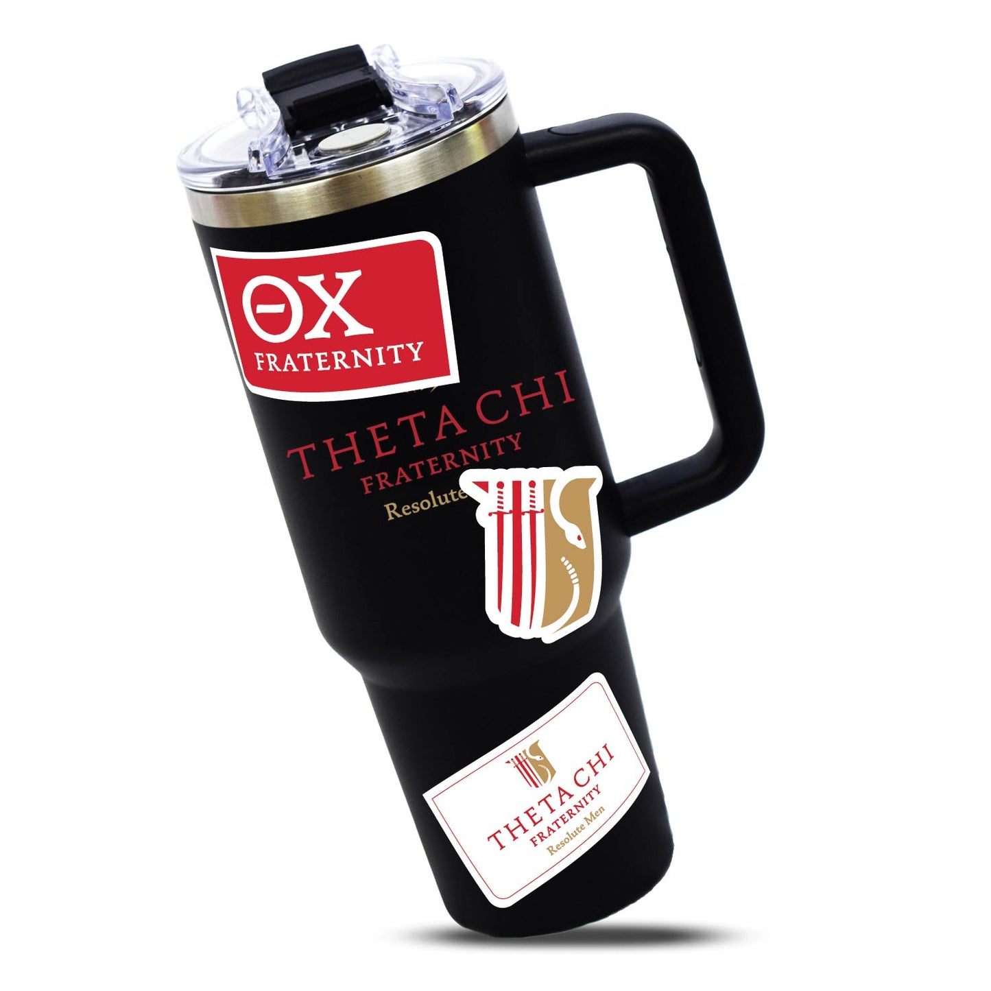 Theta Chi Fraternity Sticker Sheet- Brand Focus