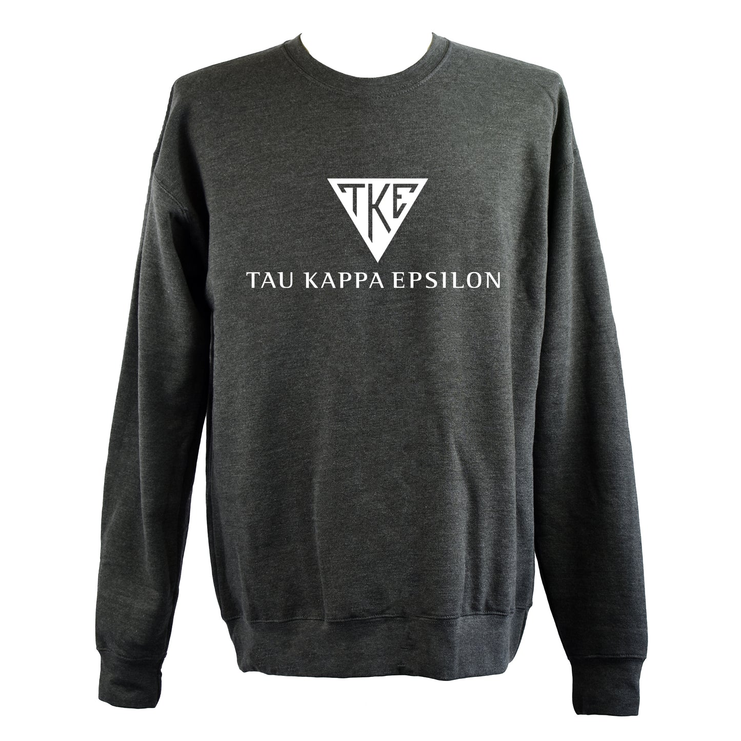 Tau Kappa Epsilon Sweatshirt- Crewneck Fraternity Varsity Letters Design
