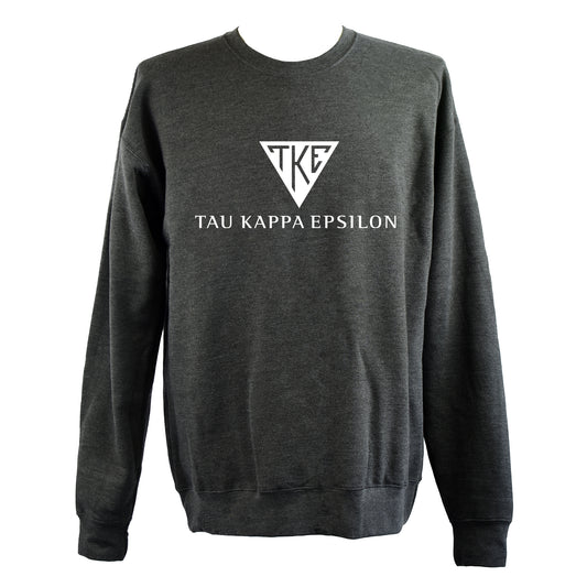 Tau Kappa Epsilon Sweatshirt- Crewneck Fraternity Varsity Letters Design
