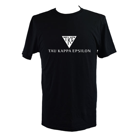 Tau Kappa Epsilon Fraternity T-Shirt- Varsity Greek Letters Design