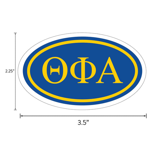 Theta Phi Alpha Sorority Sticker Sheet- Brand Focus