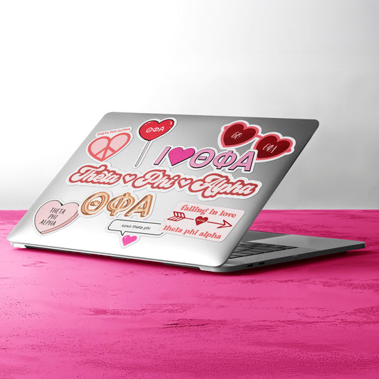 Theta Phi Alpha- Sticker Sheet- Love Theme
