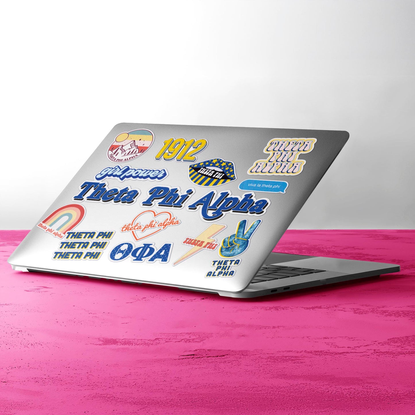 Theta Phi Alpha Girl Power Sticker Sheet