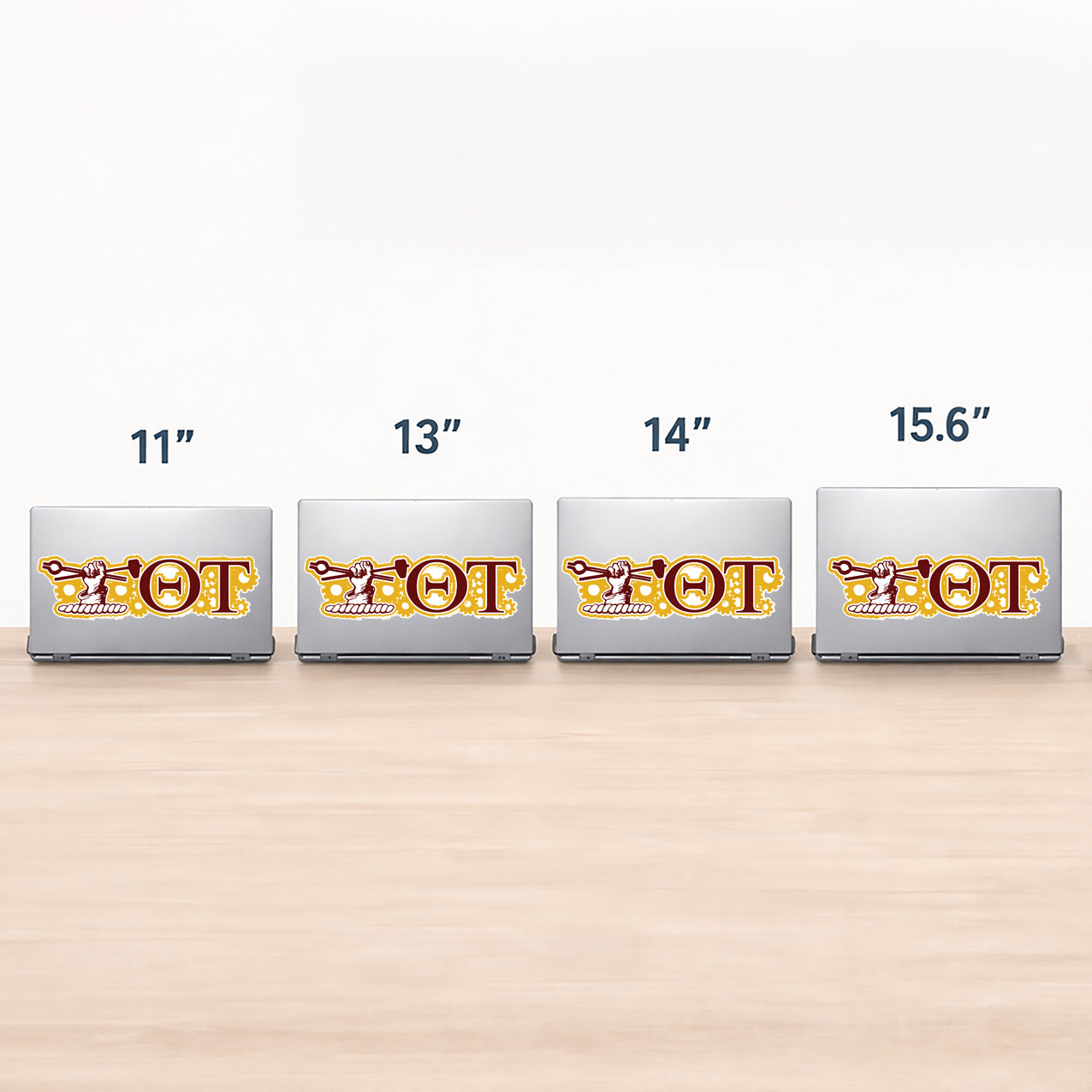 Theta Tau Laptop Jumbo Sticker/Decal