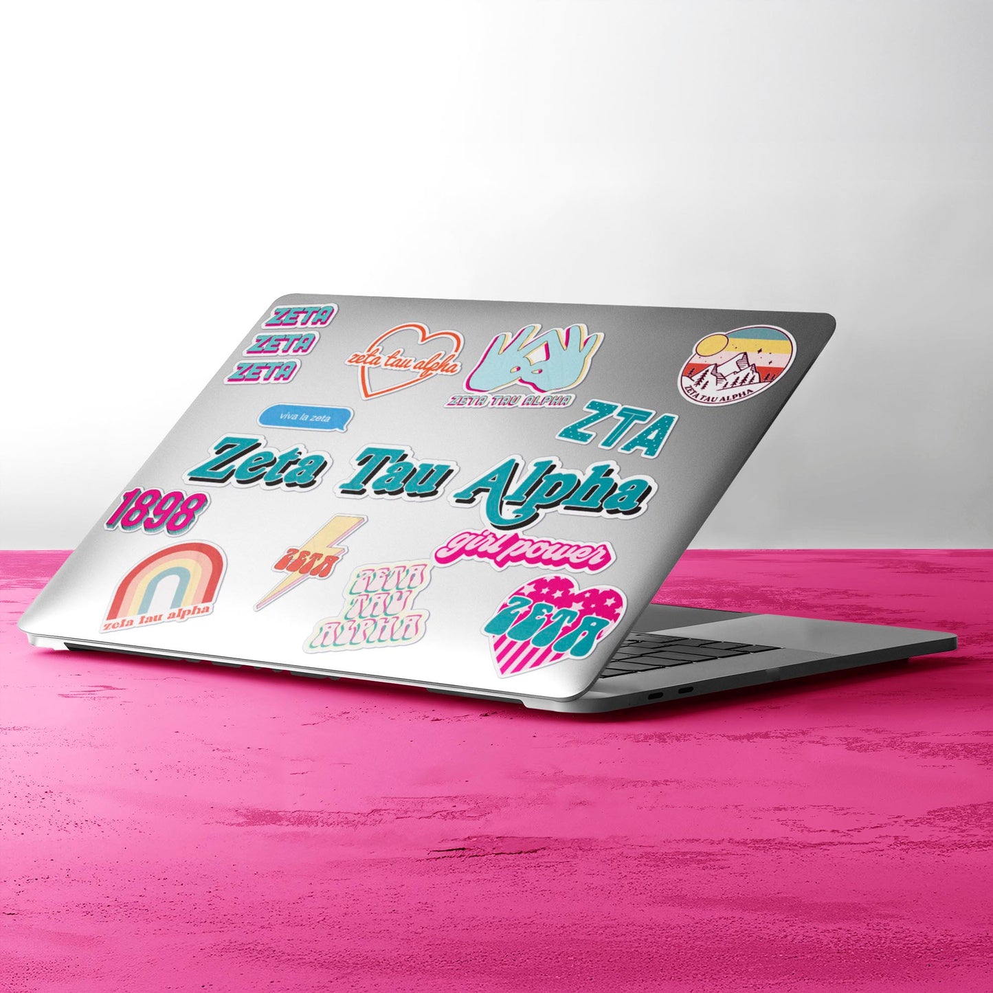 Zeta Tau Alpha Girl Power Sticker Sheet