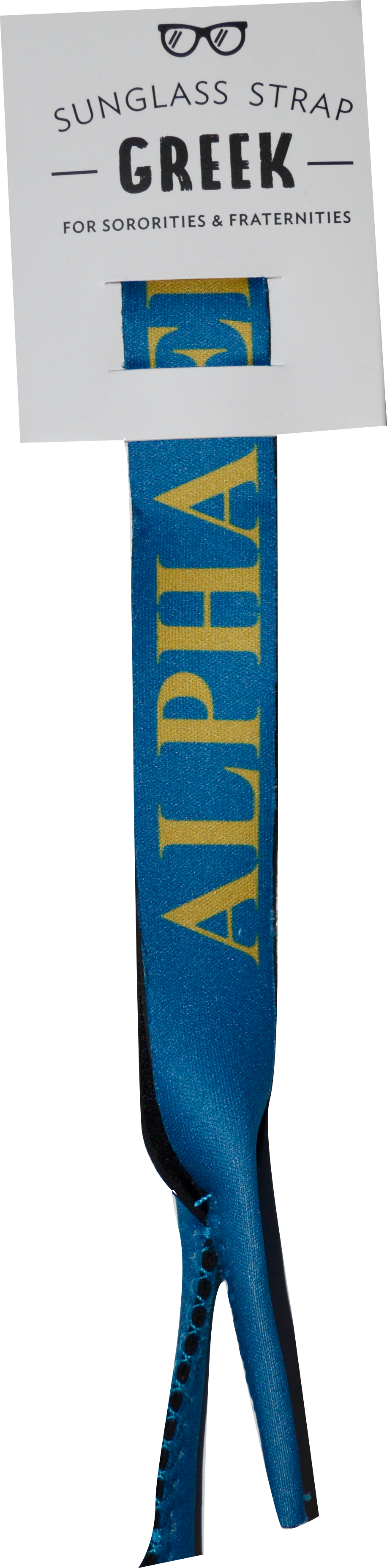 Alpha Epsilon Pi Sunglass Strap Packaging- Croakie