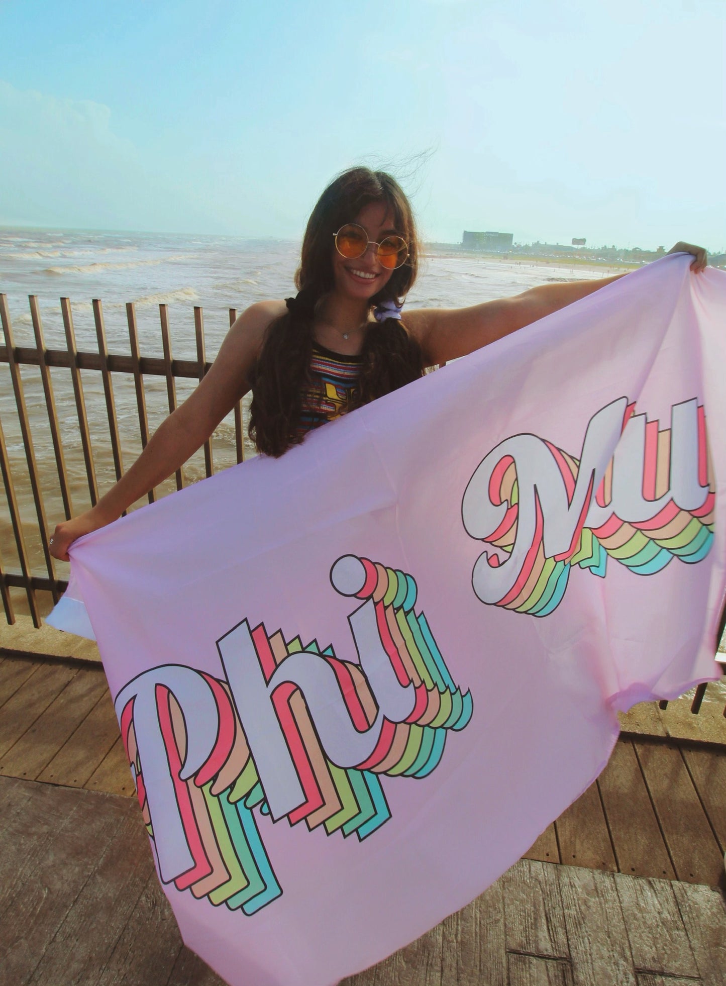 Phi Mu Sorority Flags