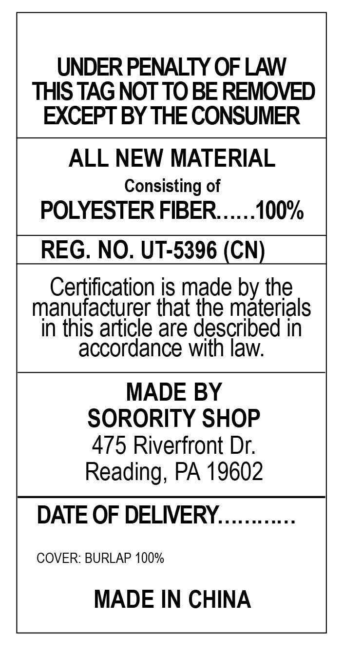 Sigma Sigma Sigma Throw Pillow