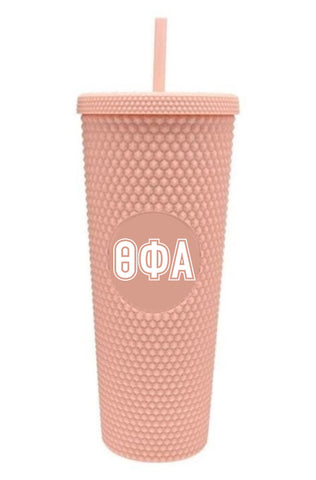 Theta Phi Alpha Studded Tumbler